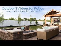 Outdoor Tv Ideas For Patio