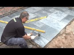 expert guide to laying patio slabs