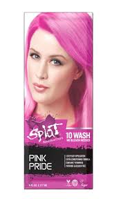splat 10 wash pink pride hair color no