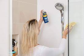 how to clean shower doors with wd 40