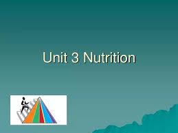 ppt unit 3 nutrition powerpoint