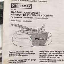 craftsman garage door opener
