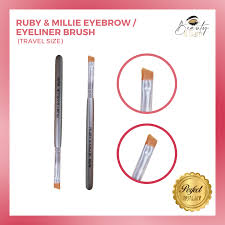 ruby millie eyebrow eyeliner brush