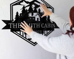 Cabin Wall Sign Cabin Decor
