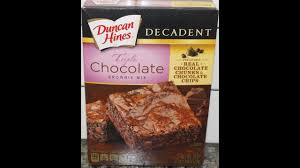 duncan hines decadent triple chocolate