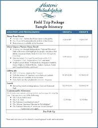 Sample Business Travel Itinerary Template Trip Schedule