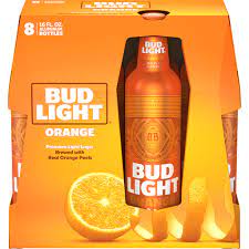 bud light orange orange beer 8 pack 16