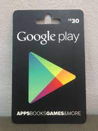 Then you can use this. Google Play Gift Card Sgd 30 Tickets Vouchers Gift Cards Vouchers On Carousell