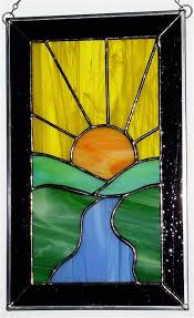 simple stained glass designs