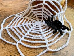 crochet spider web pattern free easy