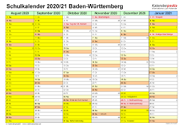 Because basically almost everyone on the planet really needs a calendar to encourage activities and work, arrange a fantastic work plan so it will not detract. Schulkalender 2020 2021 Baden Wurttemberg Fur Pdf