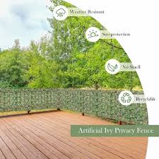 Artificial Ivy Fence Screen Wall