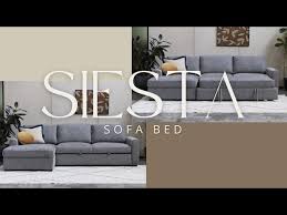 Siesta Sofa Bed Grey