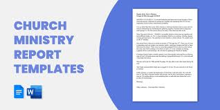 12 Church Ministry Report Templates In