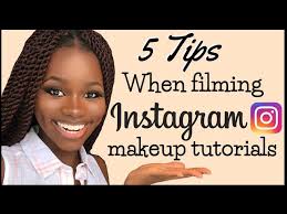 5 tips on filming insram makeup