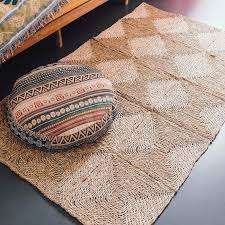 hand woven seagr rug vietnamese