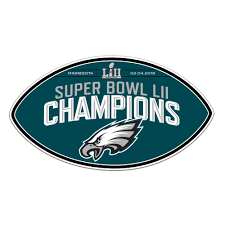 The super bowl is the annual american football game that determines the champion of the national football league (nfl). Philadelphia Eagles Super Bowl Lii Champions 12 Magnet Fremont Die Retail Store