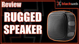 blackweb rugged bluetooth speaker tech