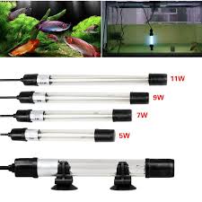 2020 New Arrival Uv Sterilizer Lamp Light Ultraviolet Filter Waterproof Water Cleaner For Aquarium Pond Coral Fish Tank 5w 7w 9w 11w From Achenbinfeng 16 98 Dhgate Com
