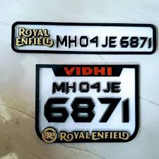 acrylic royal enfield clic number