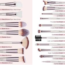 bestope makeup brushes kit 18 pcs set