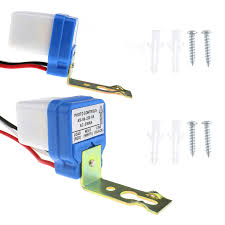 Details About 2x 230v 6a Dusk Till Dawn Automatic Photocell Light Sensor Detector Photoswitch