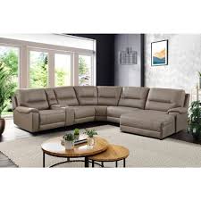 u shaped power reclining sectional