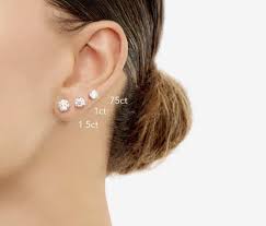ing diamond stud earrings