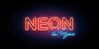 neon effect figma community