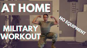at home military workout getting