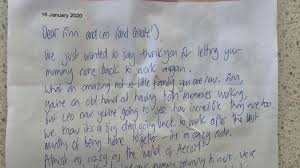 mom s managers write sweet letter to
