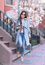 Light Blue Coat Outfits For Women 64