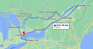 eastern canada road trip itineray for 2