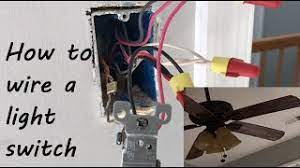 how to wire a ceiling fan switch you