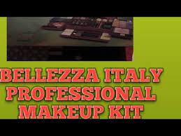 bellezza italy professional makeup kit