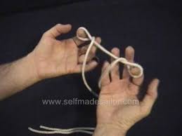 Attaching a sling (a rope that has been sewn end to end) to a hook. Cat S Paw Knot Youtube