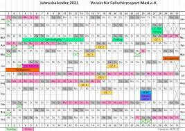 Januar 2021 und endet am freitag, den 31.dezember 2021. Terminkalender 2020 Verein Fur Fallschirmsport Marl E V