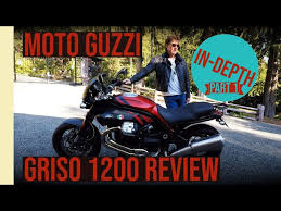 moto guzzi griso 1200 in depth review