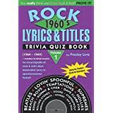 Read on for some hilarious trivia questions that will make your brain and your funny bone work overtime. Rock Lyrics Trivia Quiz Book 1960 S 1964 1969 Love Presley Karelitz Raymond 9781727644333 Amazon Com Books