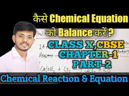 how to balance chemical equations class