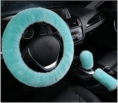 Steering wheel covers for sale at auhashop.com. Cute Mint Fur Steering Wheel Cover For Girl Who Get A Cold Hand On Driving In Winter Car Accessories For Girls Cute Car Accessories Car Accessories