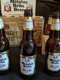 Vintage Meister Brau Beer Bottles And