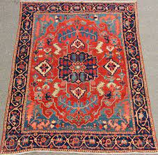 fine antique serapi carpet