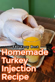 homemade turkey injection recipe