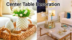 table decoration ideas center table