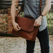 best leather laptop bags for men in