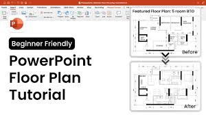 how to draw floor plan in powerpoint