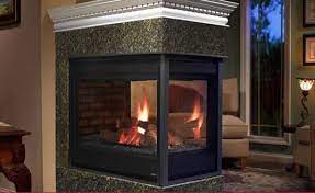 Peninsula 3 Sided Gas Fireplace