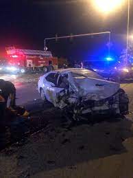 Son dakika haberi: Antalya'da 2 kişinin yaralandığı trafik kazası güvenlik  kamerasında