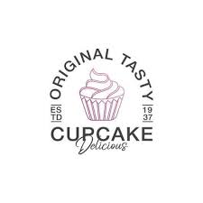 Cupcake Logo Design Template Vector